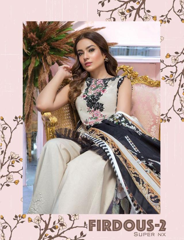 Deepsy Suits Firdous Vol 2 Super Nx Printed Embroidered Pure...