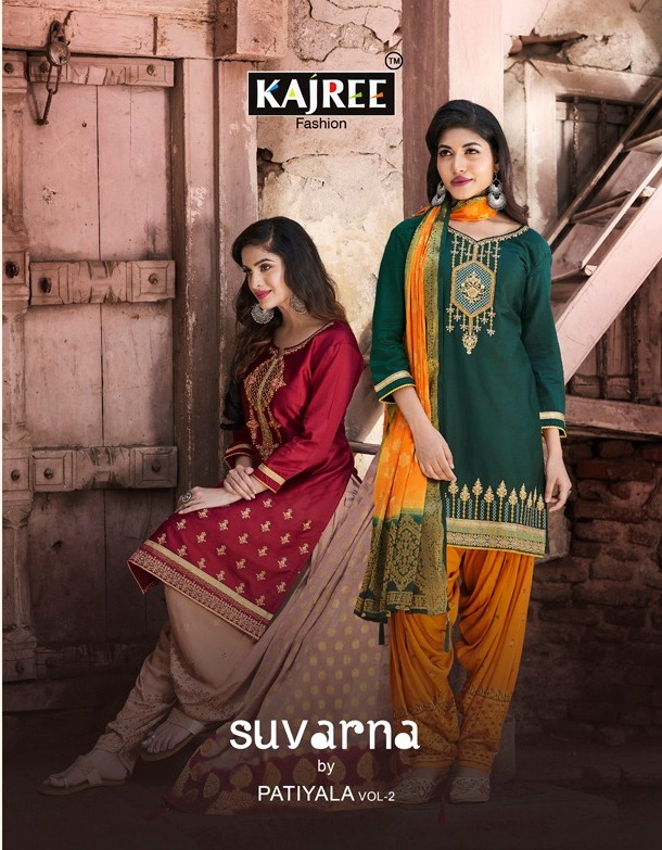 Kessi Fabrics Kajree Suvarna By Patiyala Vol 2 Pure Jam Silk...