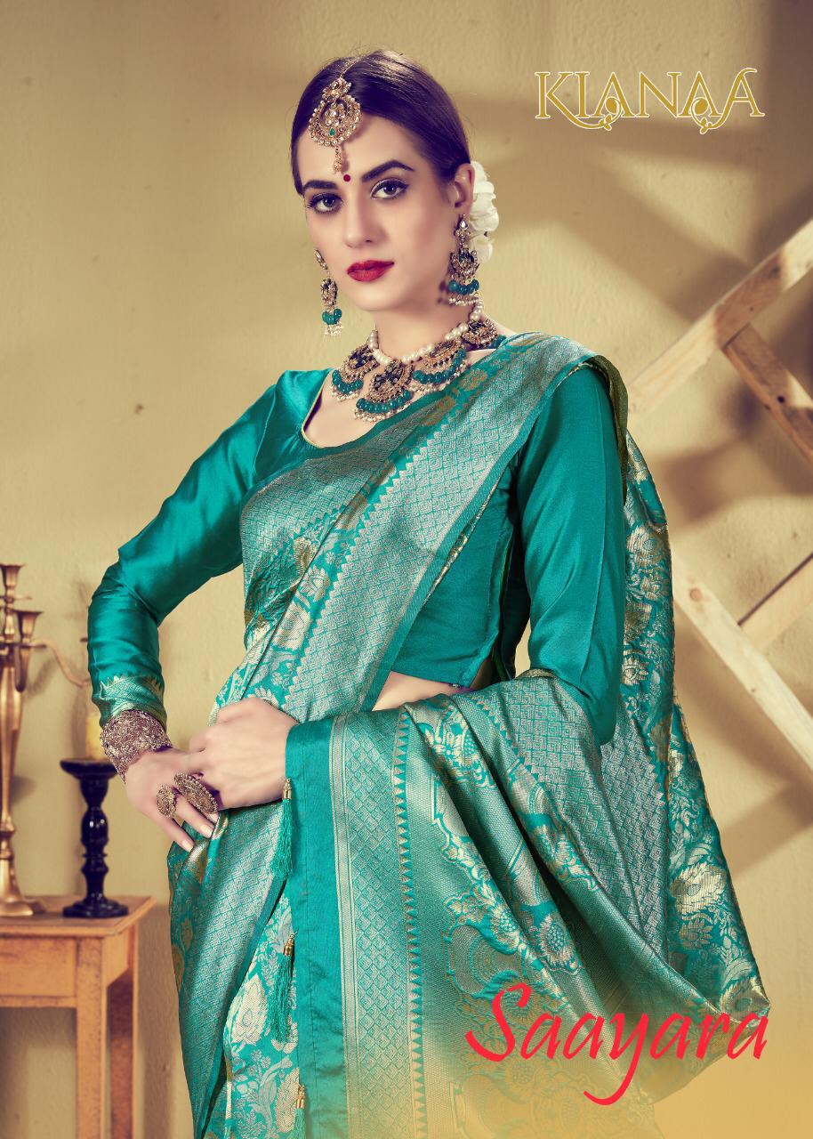 Kianaa Saayara Designer Silk Sarees Collection At Wholesale ...