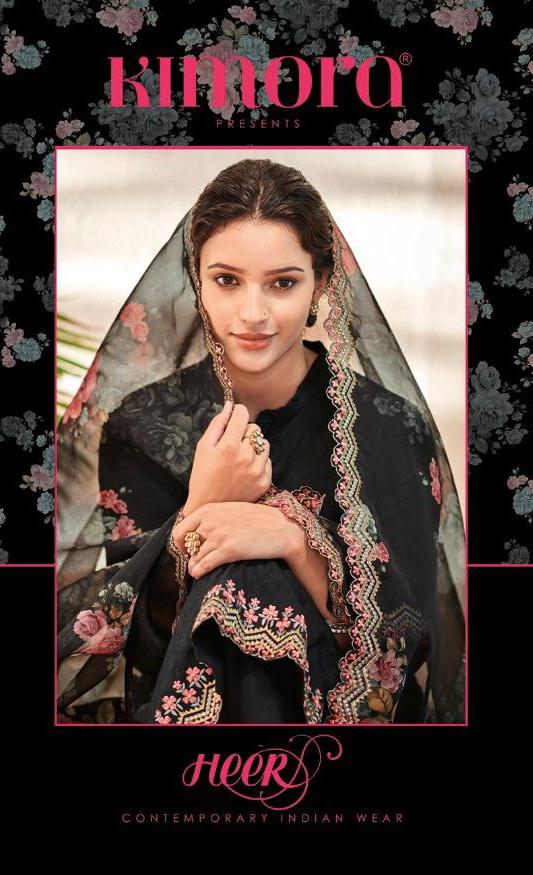 Kimora Fashion Heer Vol 49 Pure Jacquard Cotton With Daman E...