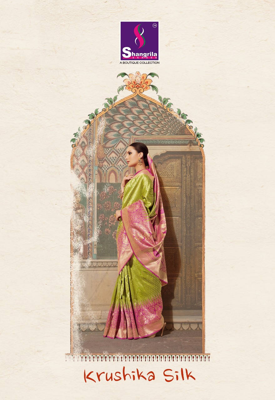 Shangrila Sarees Krushika Silk Designer Heavy Pure Banarasi ...