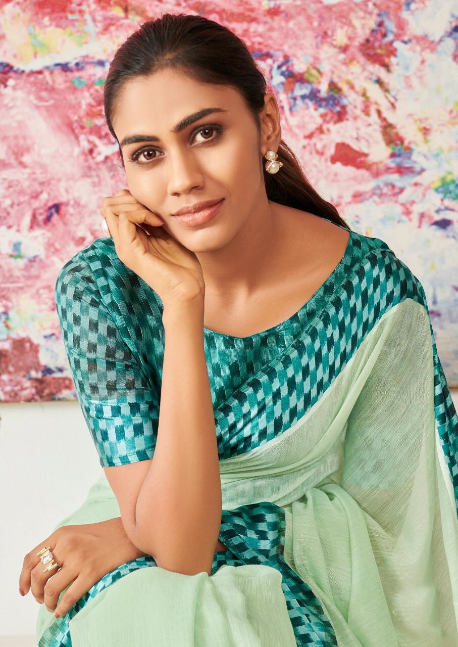 Lt Fabrics Vama Soft Linen Sarees Collection At Wholesale Ra...