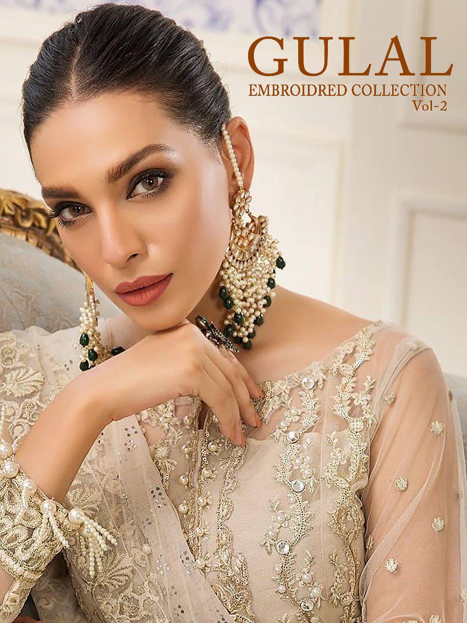 Shree Fabs Gulal Embroidered Collection Vol 2 Heavy Butterfl...
