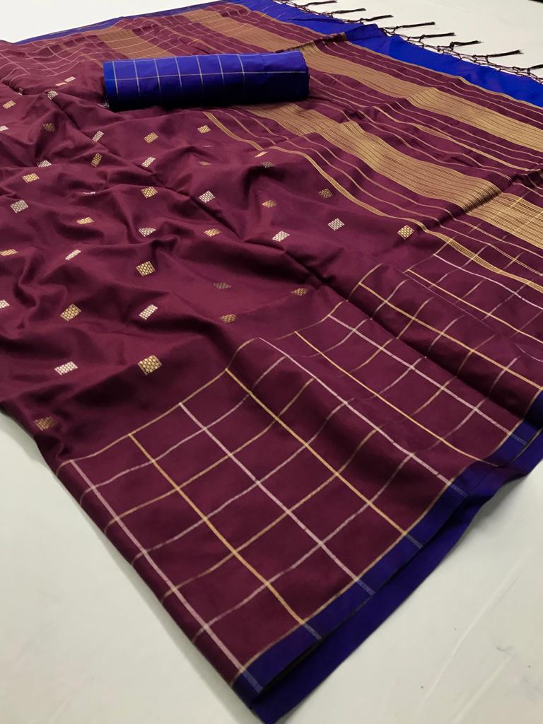 Mishika Silk Designer Soft Silk Weaving Sarees Collection At...