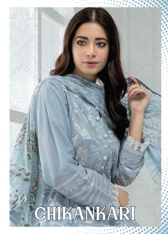 Deepsy Suits Chikankari Printed Pure Cotton With Embroidery ...