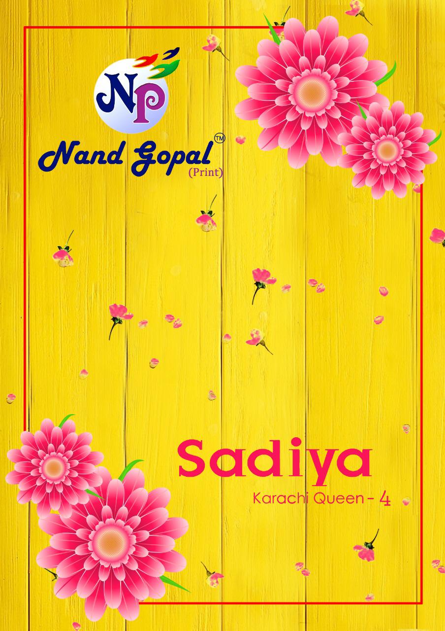Nandgopal Sadiya Karachi Vol 4 Regular Wear Printed Cotton D...