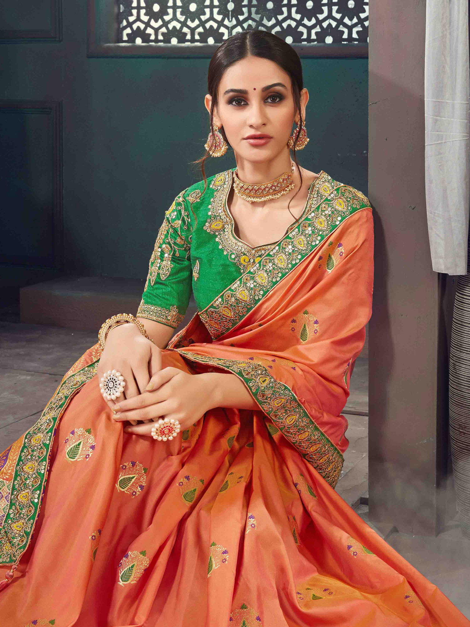 Roohi Vol 6 Designer Heavy Embroidered Silk Bhagalpuri Silk ...