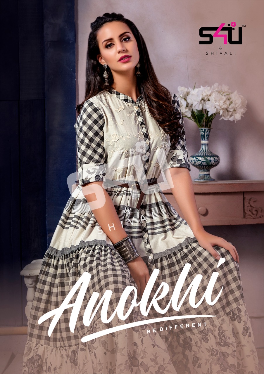 Shivali S4u Anokhi Western Fancy Kurtis Gown At Wholesaler R...