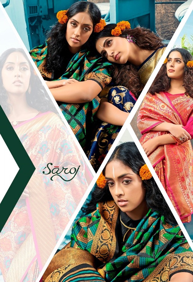 Saroj Shivanjali Vol 2 Designer Weaving Silk Sarees Collecti...