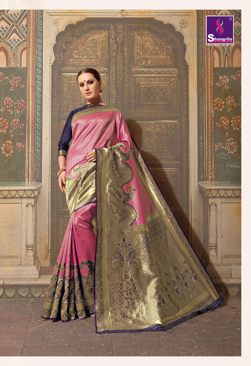 Shangrila Sarees Karigiri Silk Designer Banarasi Silk Sarees...