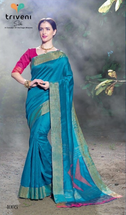 Triveni Assam Silk Vol 1 Designer Silk Sarees Wholesaler Sur...