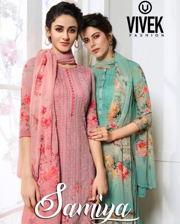 Vivek Fashion Samiya Digital Printed Pure Viscose Georgette ...