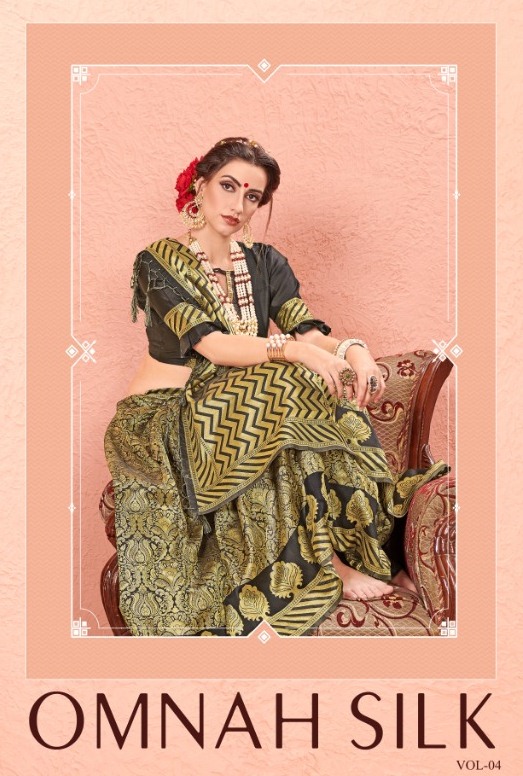 Ynf Omnah Silk Vol 4 Tanchui Silk Heavy Traditional Wear Sar...