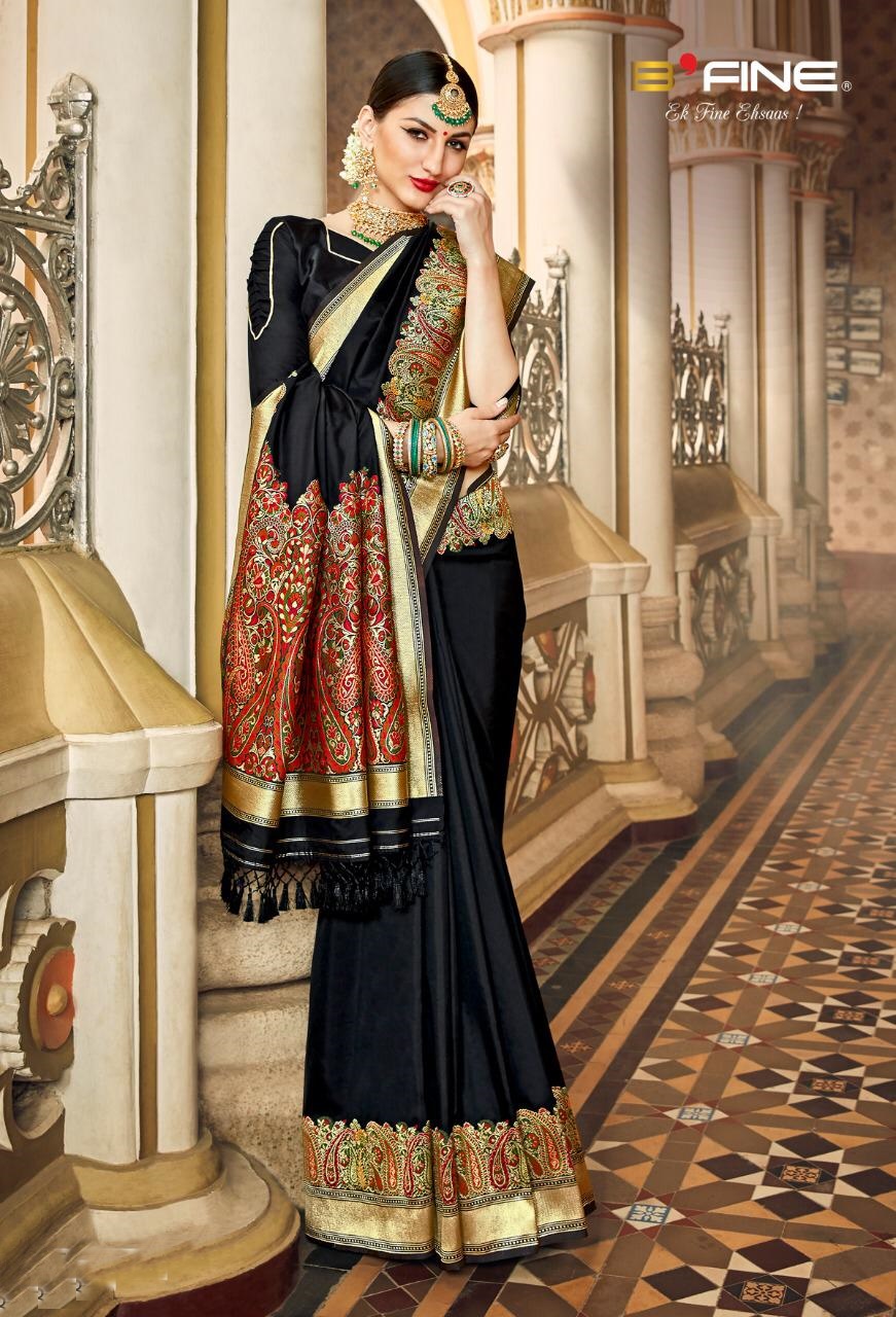 Virasat 226 Colours Designer Heavy Banarasi Silk Wedding Sar...