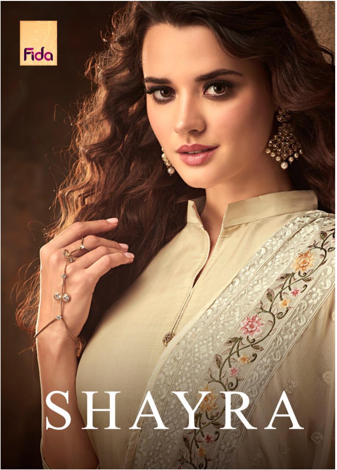 Fida Shayra Designer Tusser Silk With Embroidery Work Dress ...