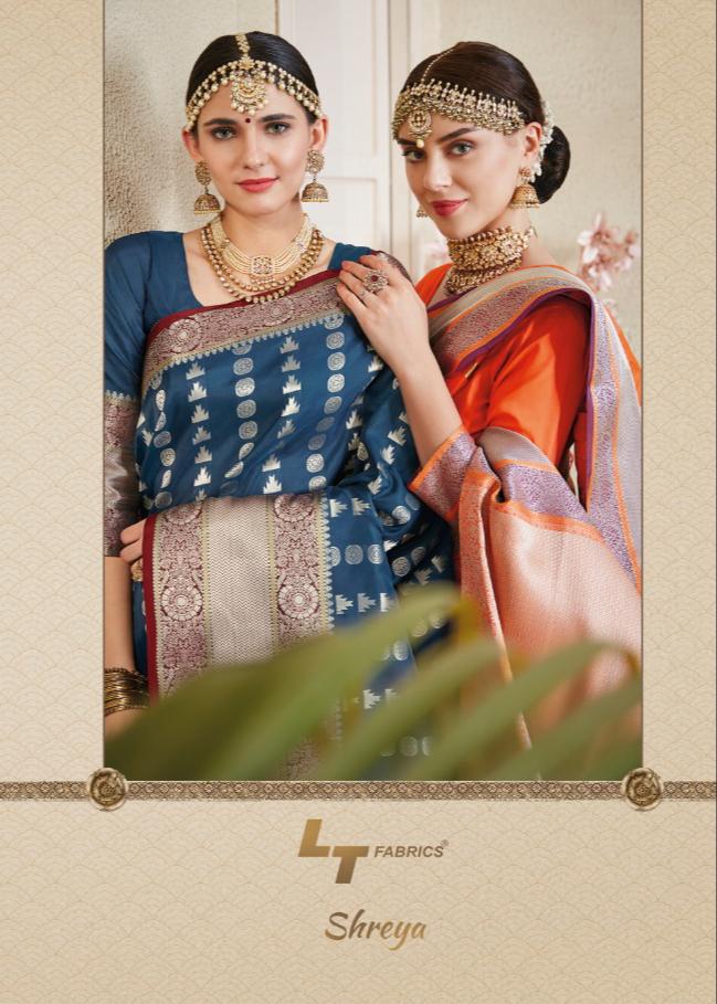 Lt Fabrics Shreya Designer Soft Silk Sarees Collection At Wh...