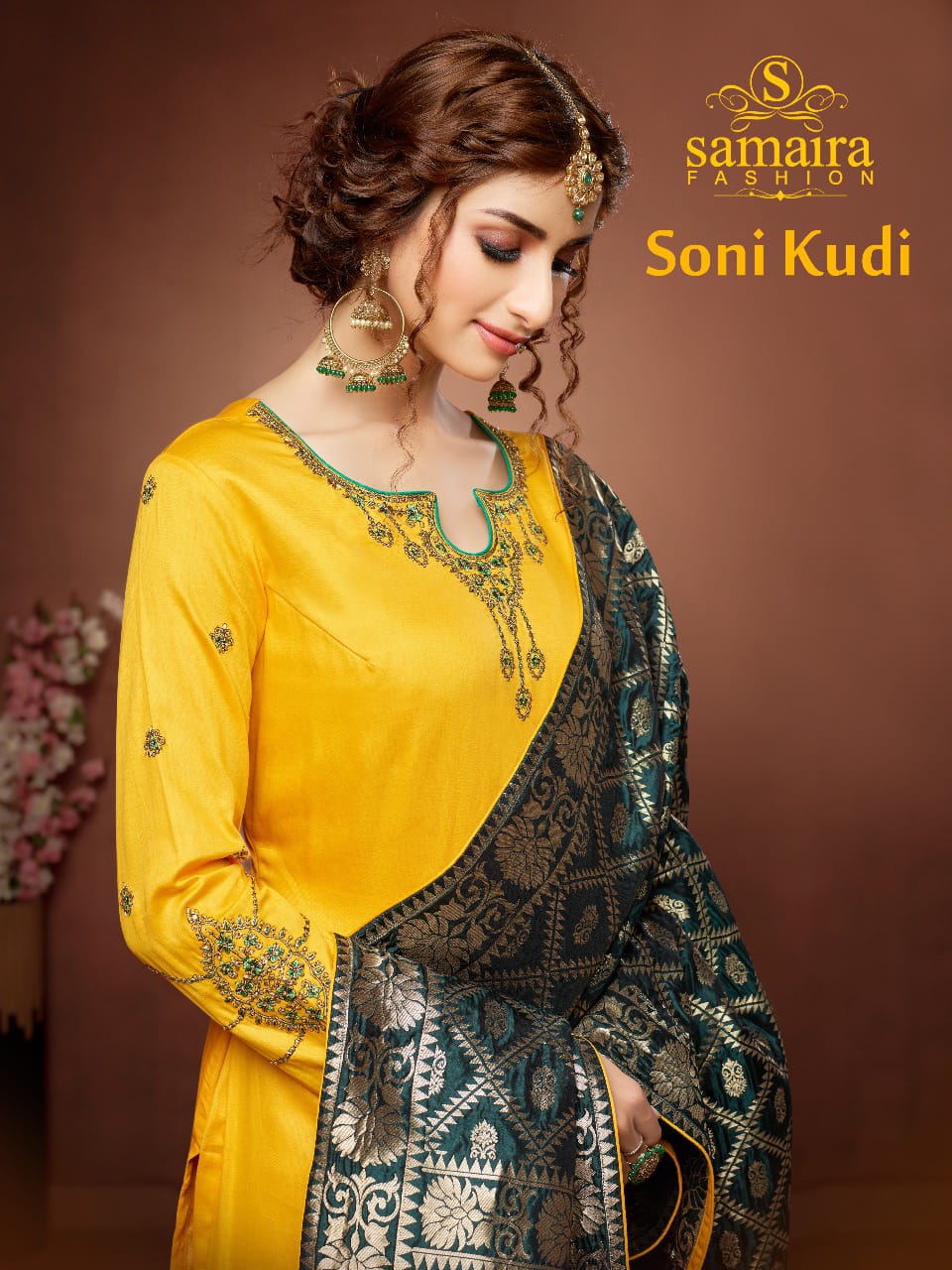 Samaira Fashion Soni Kudi Pure Jam Silk Cotton With Handwork...