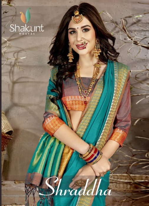 Shakunt Weaves Shraddha Designer Silk Sarees Collection At W...