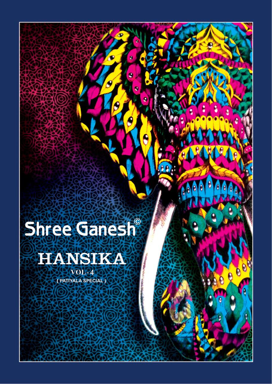 Shree Ganesh Hansika Vol 4 Readymade Cotton Patiala Suits At...