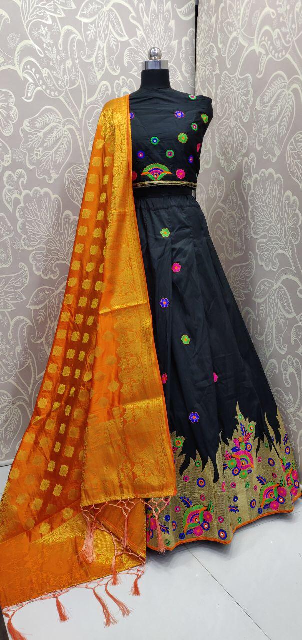 Navratri Special Vol 26 Designer Cotton Silk With Kutchi Wor...