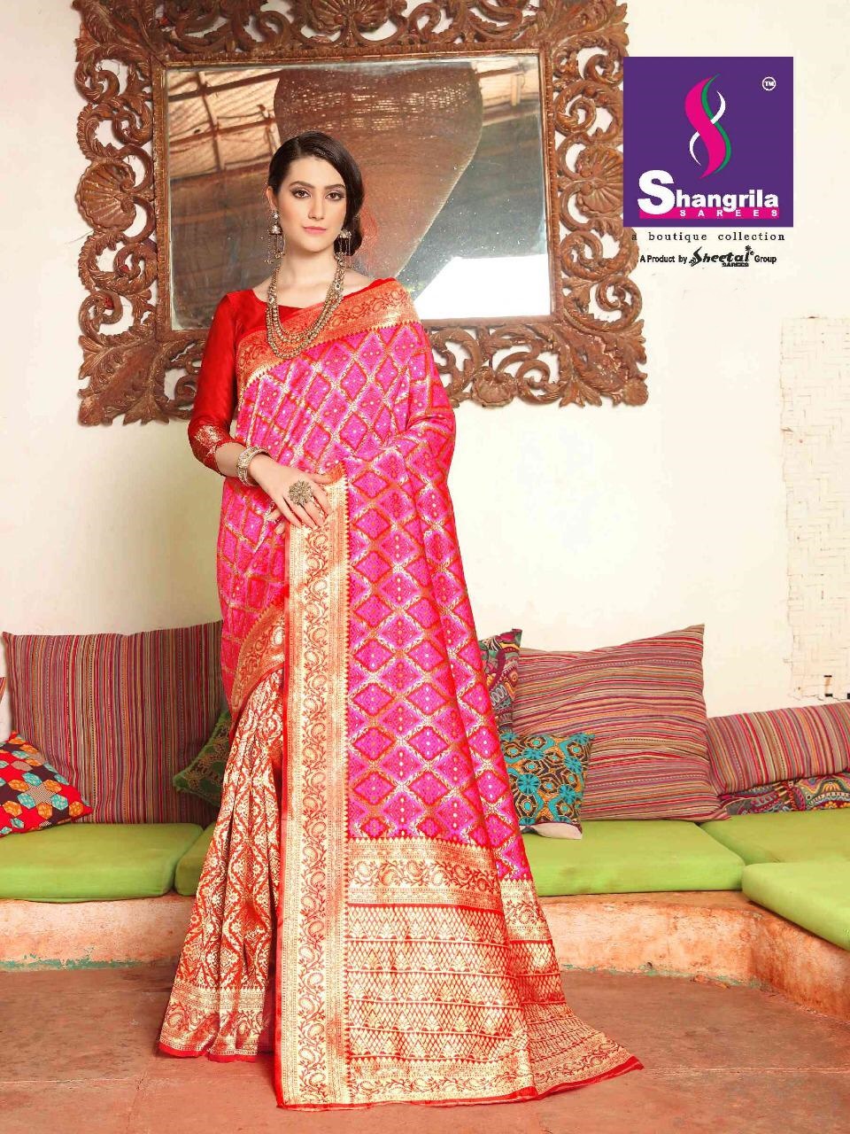 Shangrila Sarees Gauri Silk Designer Silk Sarees Collection ...