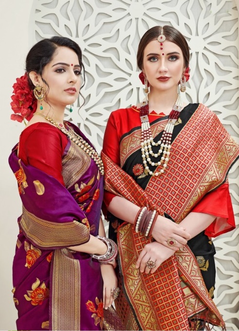 Ynf Titan Vol 8 Designer Banarasi Art Silk Sarees Collection...