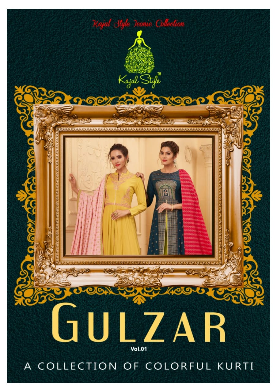 Kajal Style Gulzar Vol 1 Designer Printed Heavy Rayon With W...