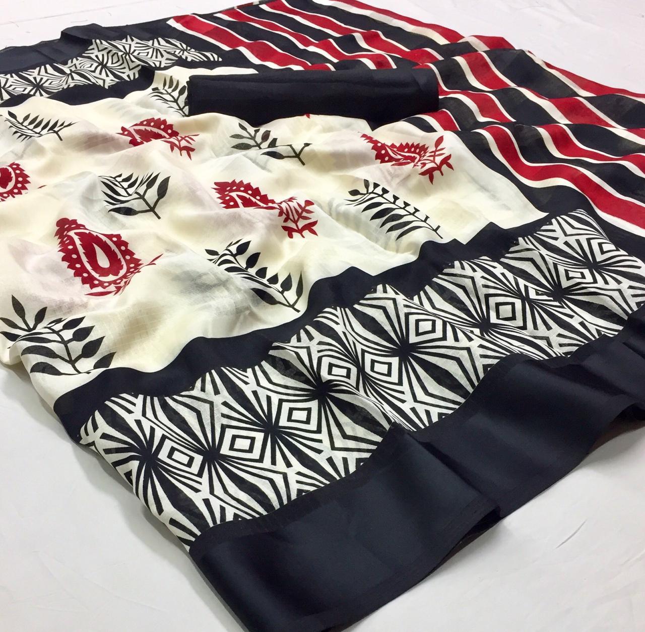Tungli Designer Printed Silk Sarees Collection At Wholesale ...