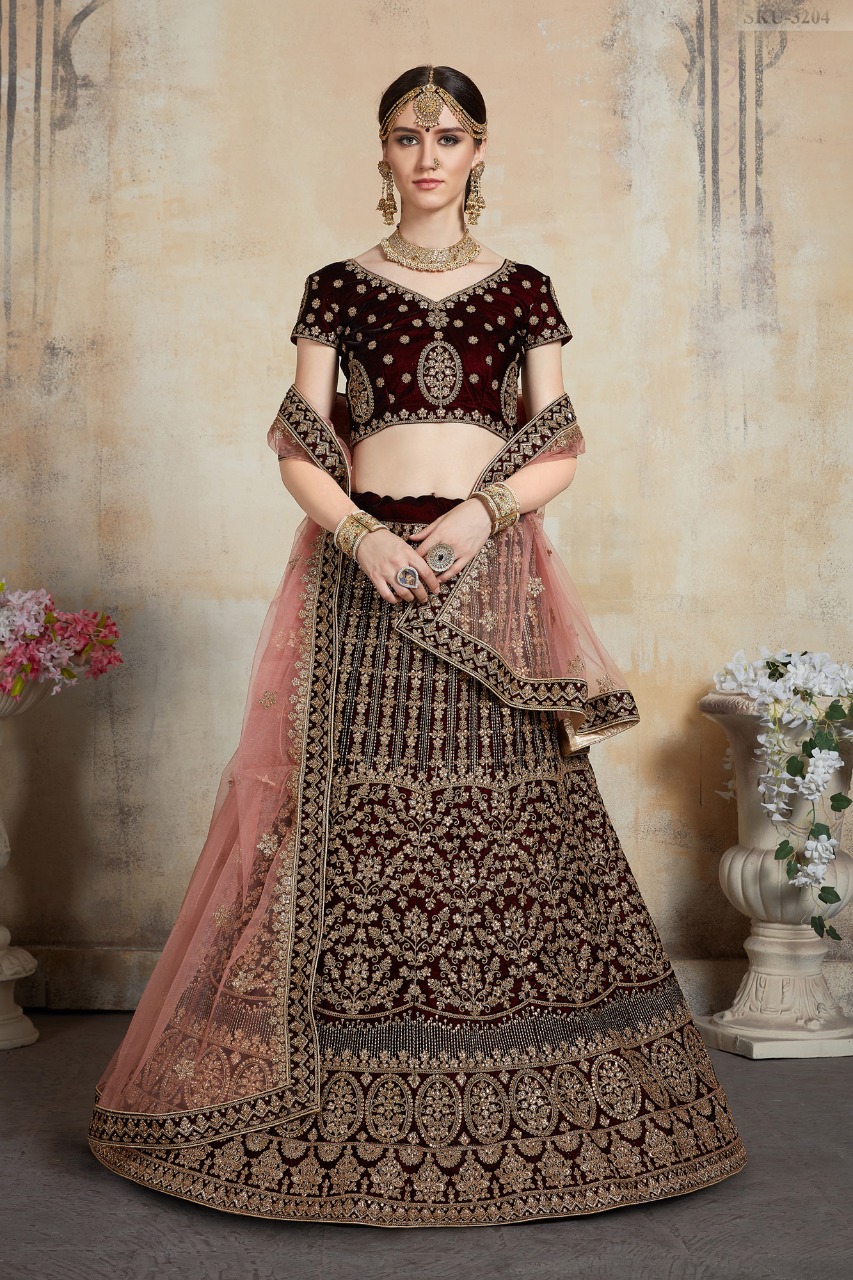 Diwali Vol 2 Designer Pure Velvet With Heavy Embroidery Work...