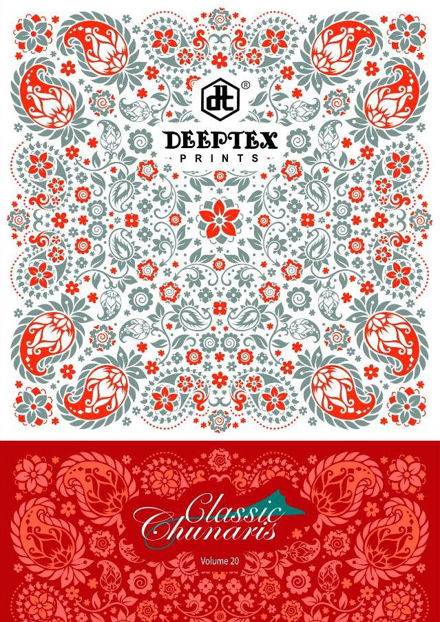 Deeptex Prints Classic Chunaris Vol 20 Printed Cotton Dress ...