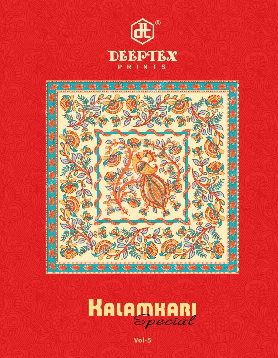 Deeptex Prints Kalamkari Special Vol 5 Printed Cotton Sarees...