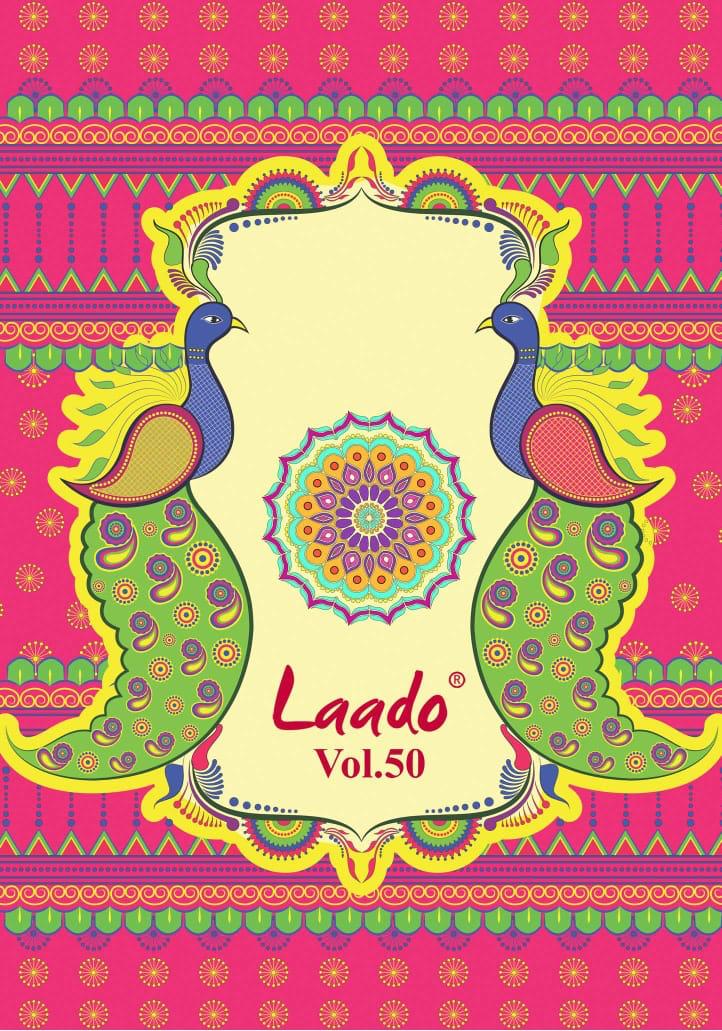 Laado Vol 50 Printed Cotton Dress Material Collection At Who...