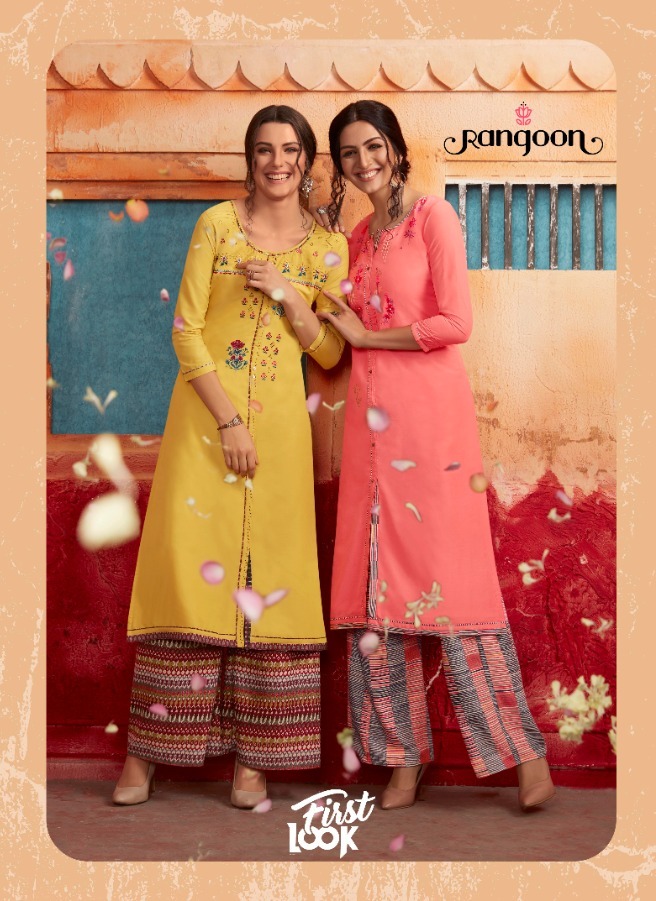 Kessi Fabrics Rangoon First Look Designer Pure Muslin Embroi...