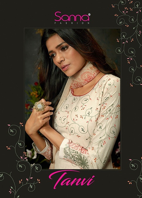 Sanna Fashion Tanvi Digital Printed Pure Lawn Cotton With Ha...