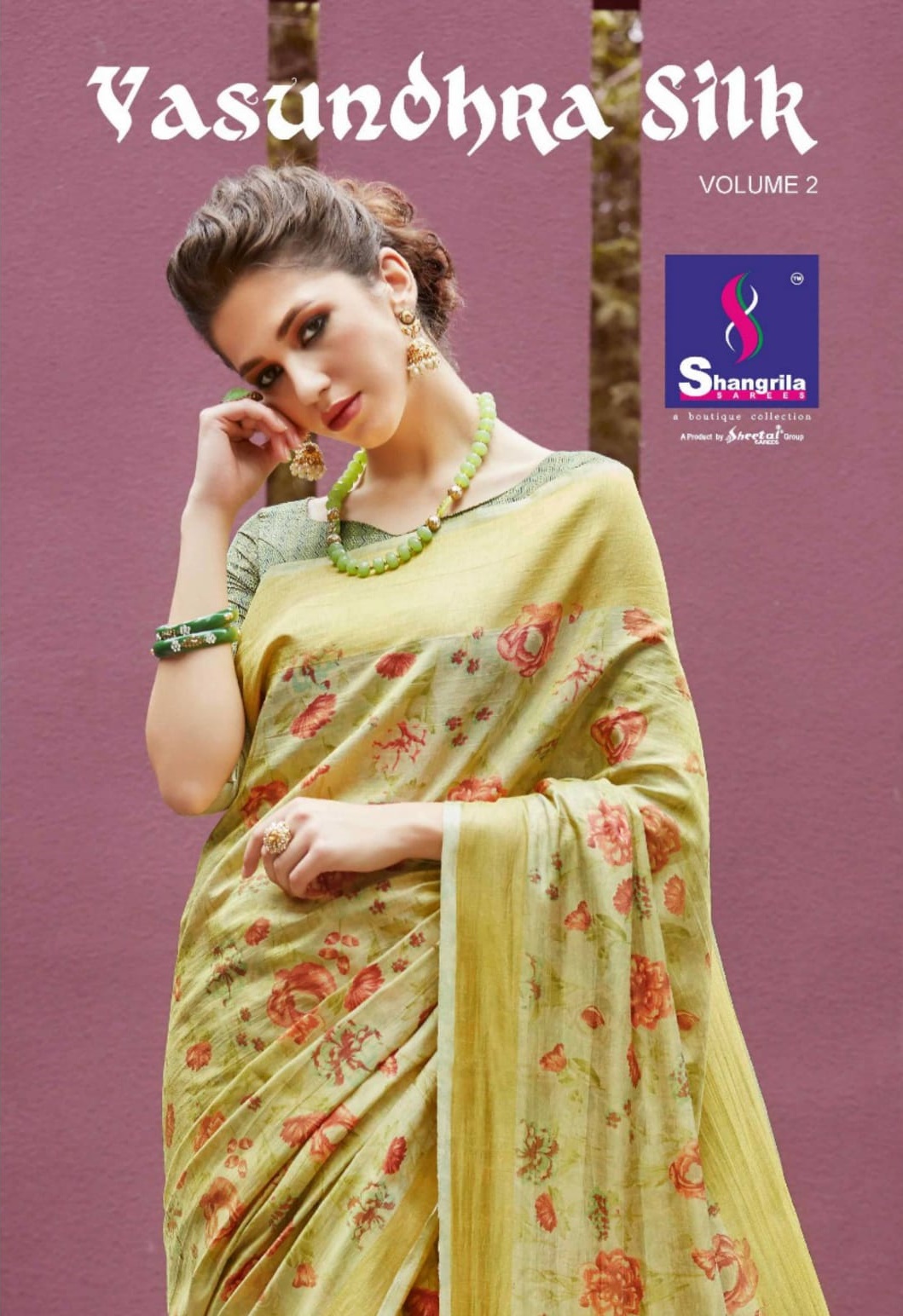 Shangrila Sarees Vasundhra Silk Vol 2 Designer Silk Sarees C...