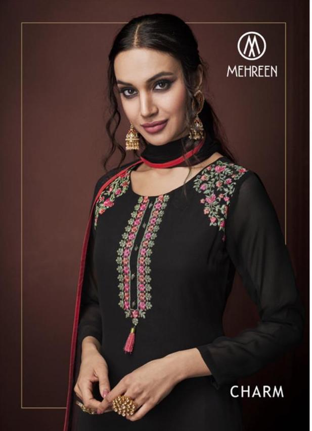 Nakkashi Mehreen Charm Designer Georgette With Embroidery Wo...