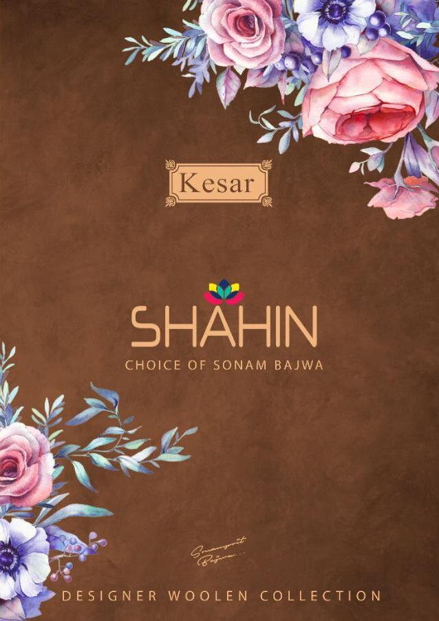 Kesar Shahin Printed Pashmina Dress Material Collection At W...
