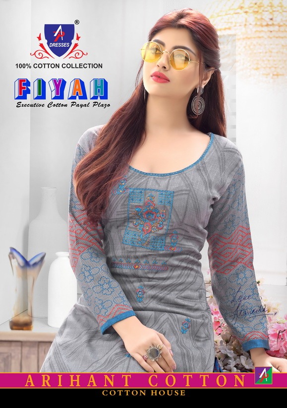 Ap Dress Lassa Fiyah Pure Cotton Printed Regular Wear Dress ...