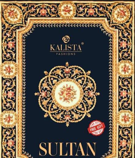 Kalista Fashion Sultan Designer Fancy With Embroidery Work P...