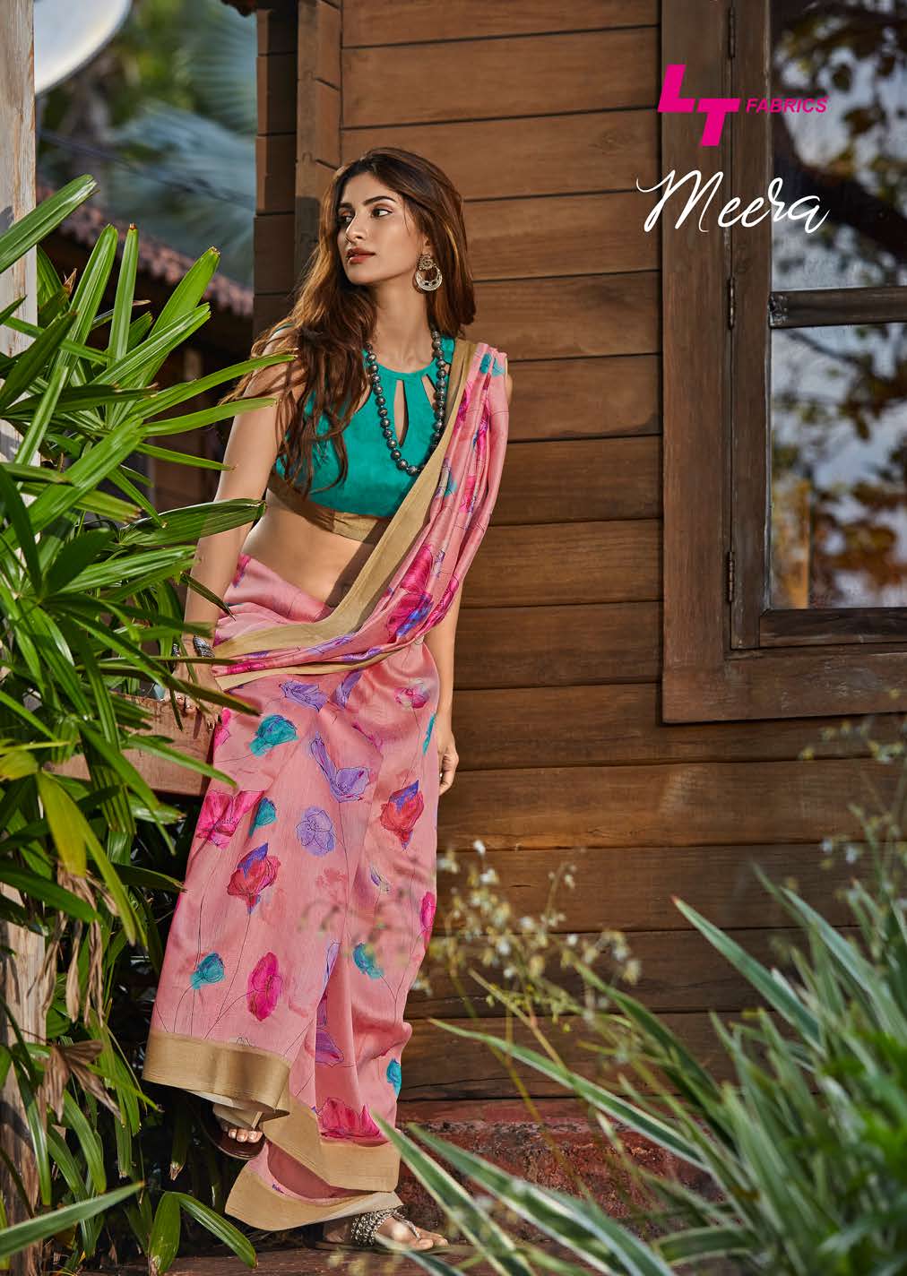 Lt Fabric Meera Designer Cotton Silk Printed Sarees Collecti...