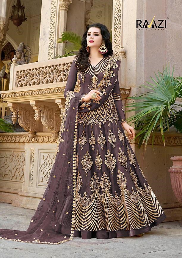 Rama Fashion Raazi 10031 Colors Designer Net With Heavy Embr...
