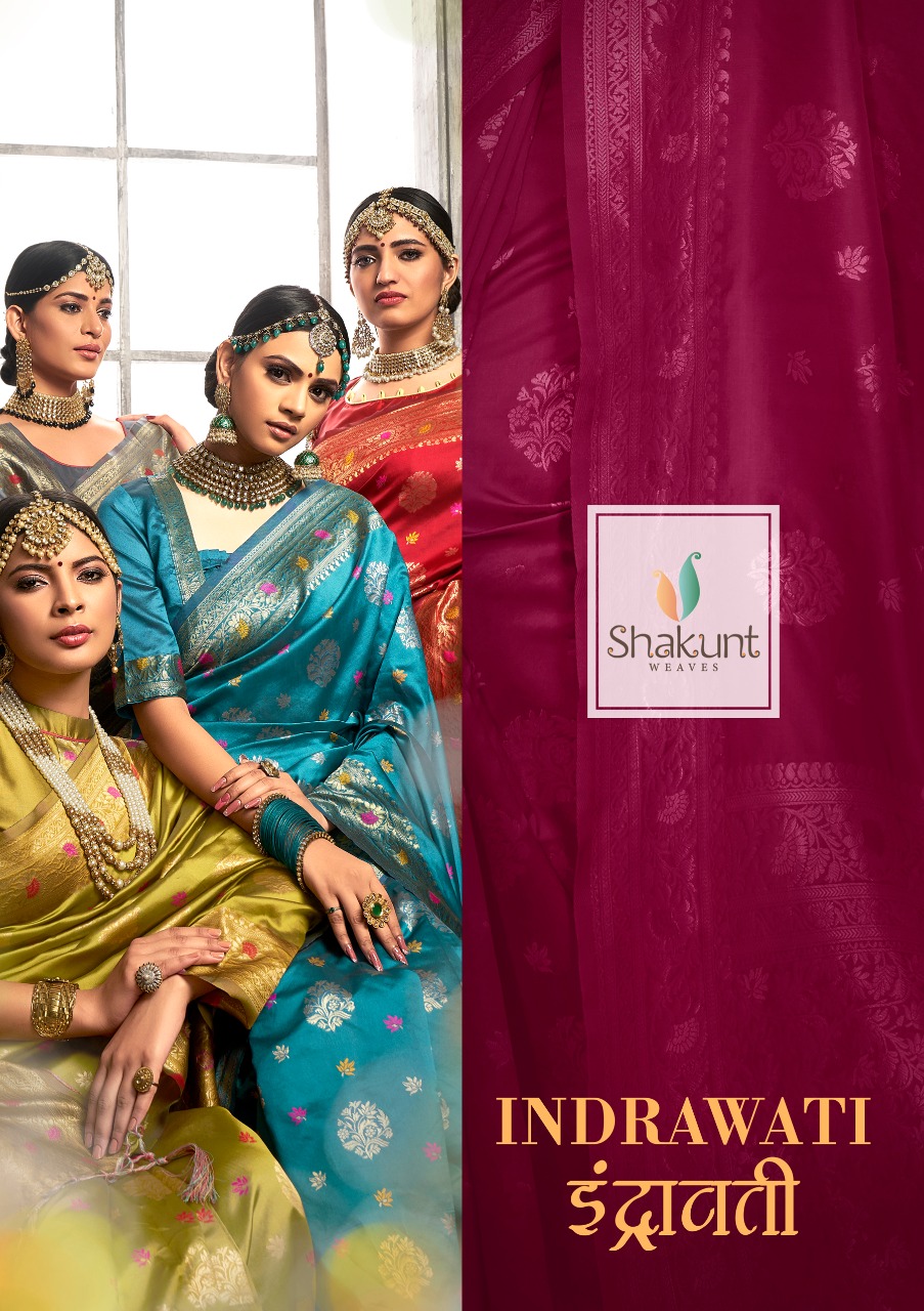 Shakunt Weaves Indrawati Traditional Silk Sarees Collection ...