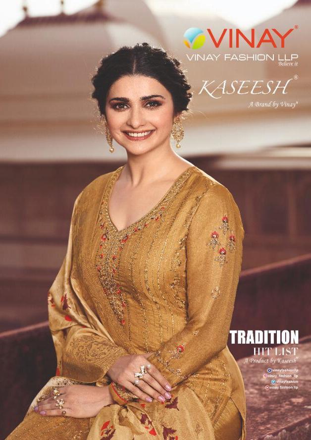 Vinay Fashion Kaseesh Tradition Hit List Embroidered Tusser ...