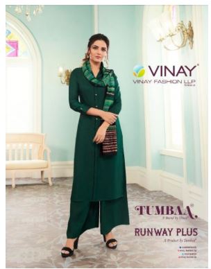 Vinay Fashion Tumbaa Runway Plus Designer Soft Silk Readymad...