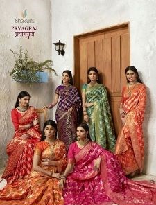 Shakunt Weaves Prayagraj Silk Traditional Sarees Collection ...
