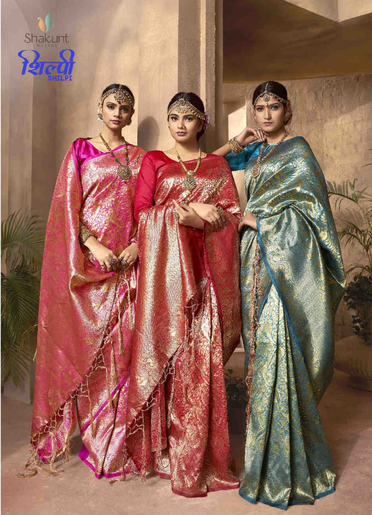 Shakunt Weaves Shilpi Designer Silk Traditional Sarees Colle...