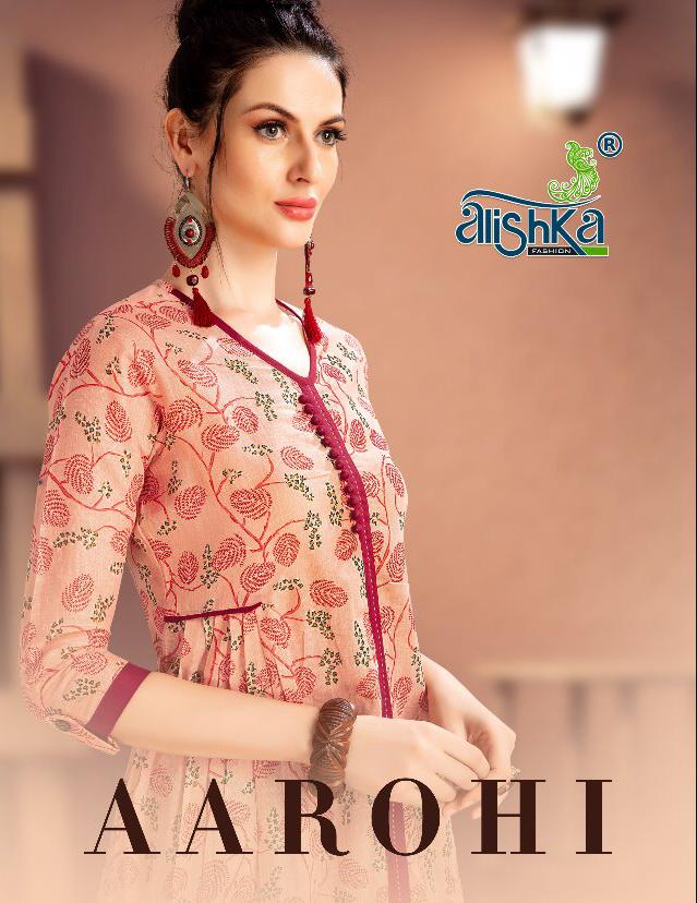 Alishka Fashion Aarohi Cotton Printed Regular Wear Long Read...