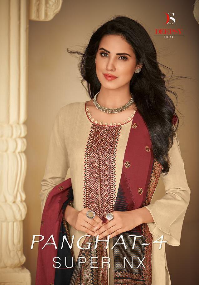 Deepsy Suits Panghat Vol 4 Super Nx Heavy  Jam Cotton With S...