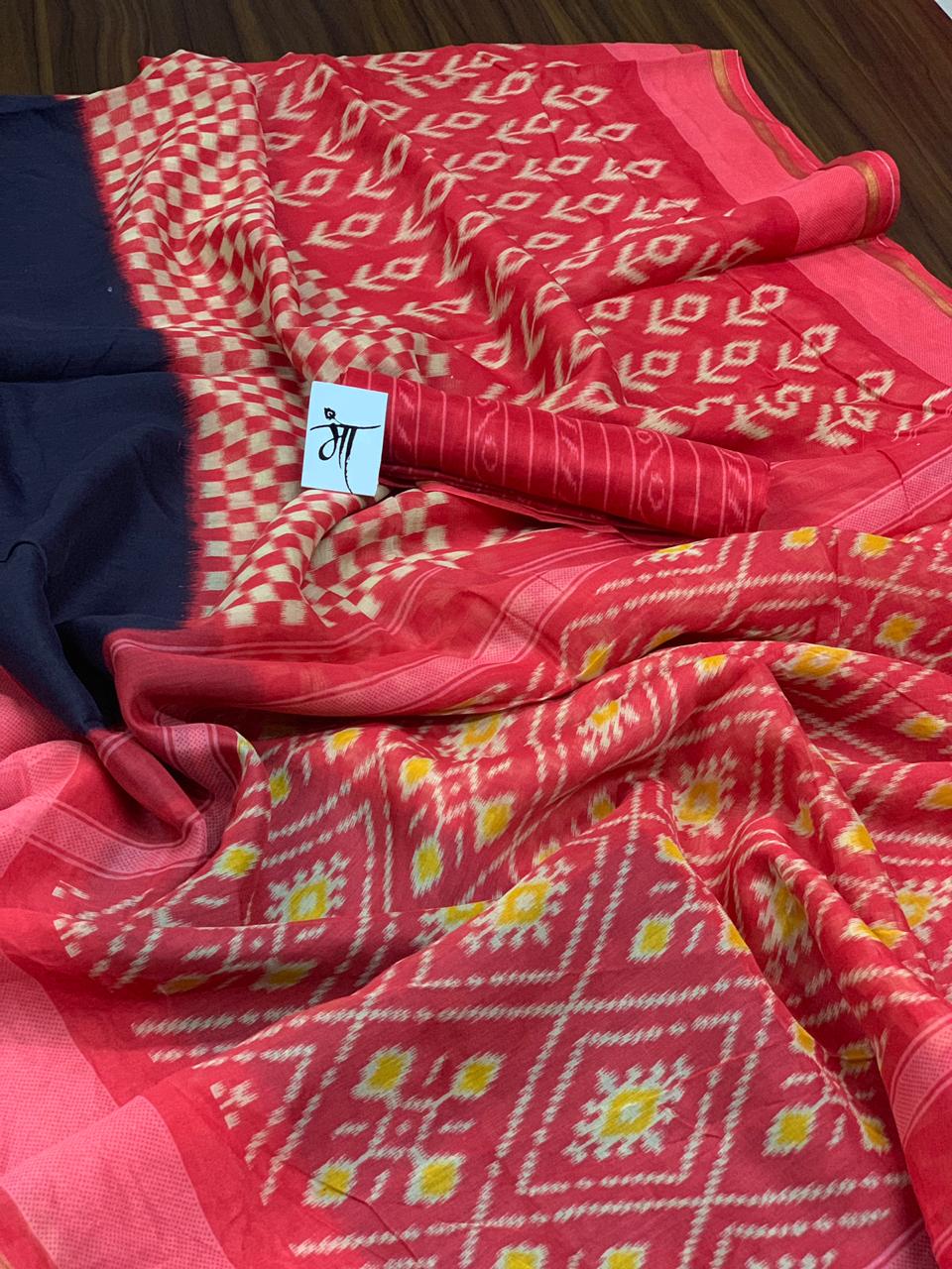 Latest Non Catalog Printed Pure Cotton Sarees Collection At ...