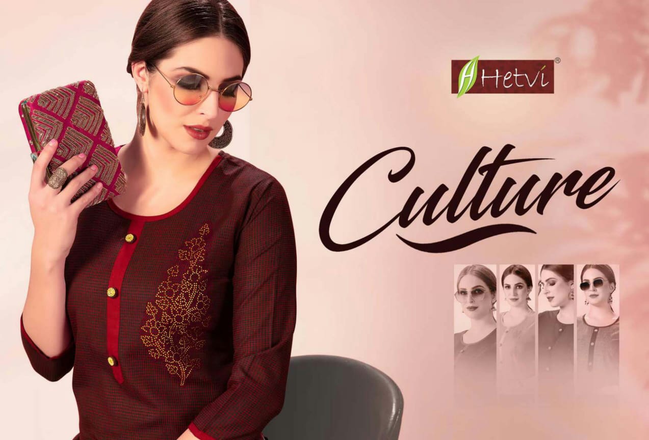 Hetvi Culture Rayon Checks Regular Wear Readymade Kurtis At ...